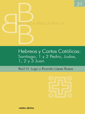 cover image of Hebreos y Cartas Católicas